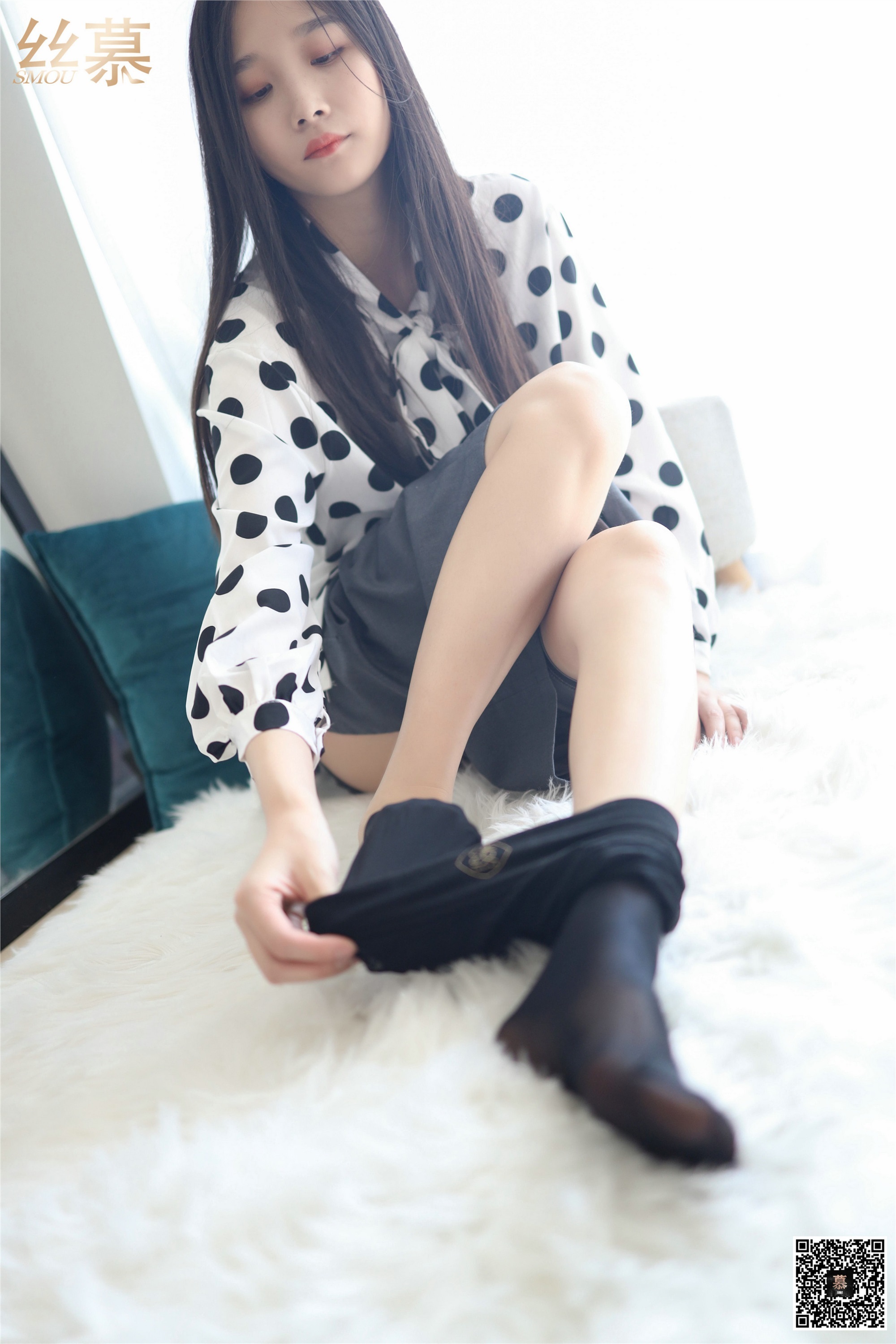 丝慕写真 特写集 TX045 熙熙《黑丝故事》